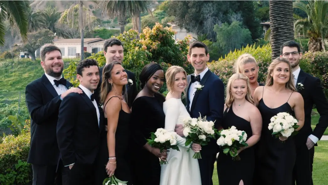 Lisa and Max Wedding Film, Bel Air Bay Club, Los Angeles, California